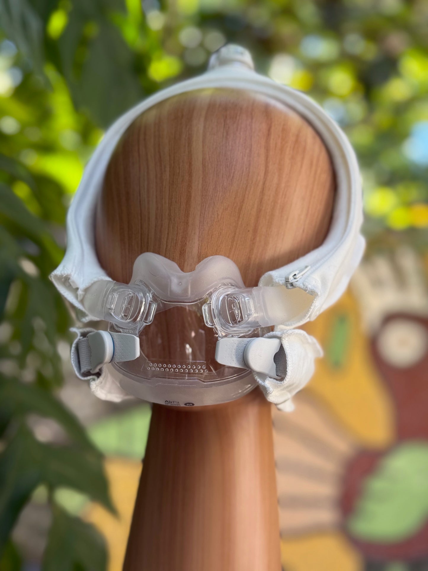 Super Clean CPAP Headgear Cover custom designed to fit Full Face F30i, x30i ResMed AirFit and the Philips Respironics DreamWear. (One Size Fits Most)