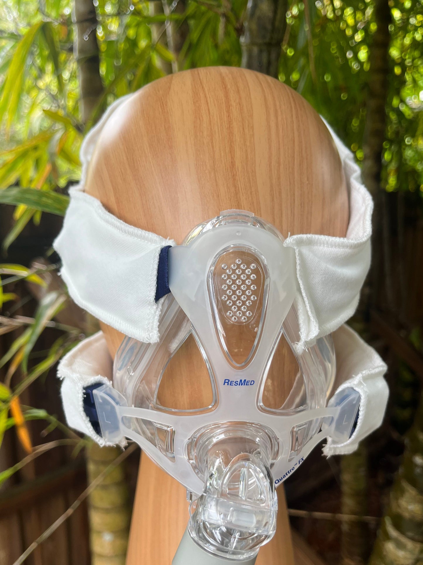 Super Clean CPAP Headgear Cover Custom designed to fit Full Face ResMed F10, F20, F30, F40, AirFit/AirTouch, QuattroFX, Philips Amara View, Fisher & Paykel Evora. (One Size Fits Most)
