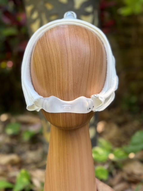 Super Clean CPAP Headgear Cover custom designed to fit Nasal N30i, P30i ResMed AirFit/AirTouch Nasal Pillow and Philips Respironics DreamWear. (One Size Fits Most)