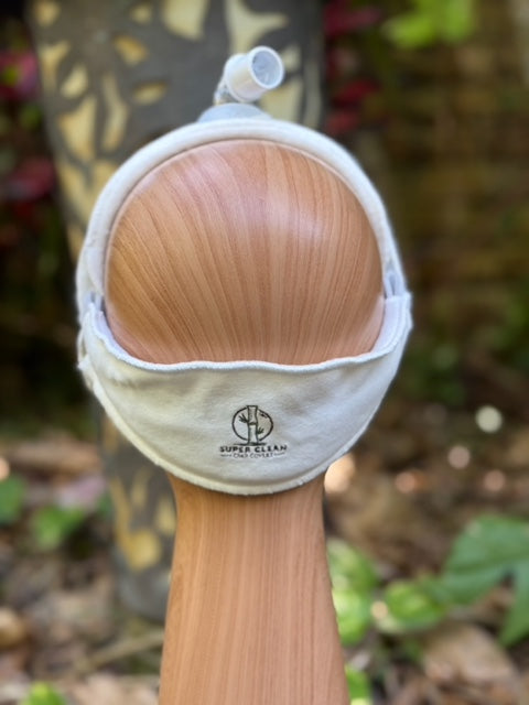 Super Clean CPAP Headgear Cover custom designed to fit Nasal N30i, P30i ResMed AirFit/AirTouch Nasal Pillow and Philips Respironics DreamWear. (One Size Fits Most)